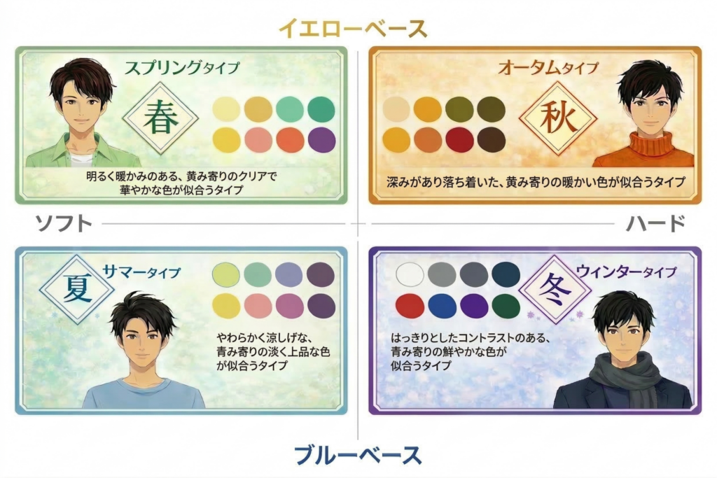 メンズパーソナルカラー診断